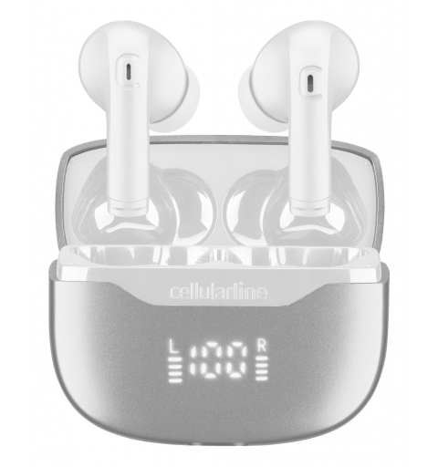 Cellularline 8018080491870 Headset Wireless In-ear Calls Music Bluetooth White