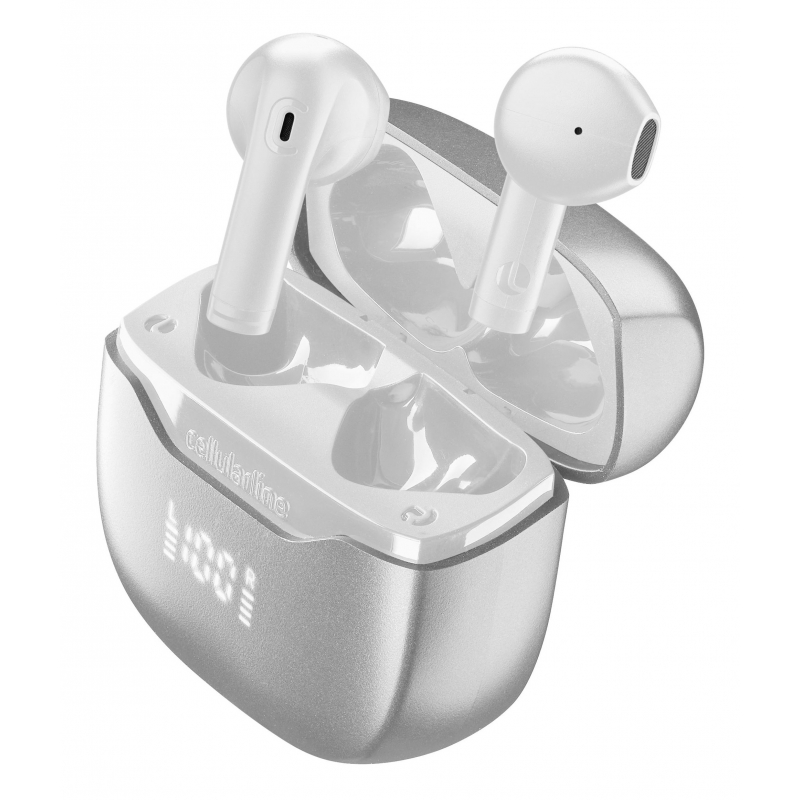 Cellularline 8018080491856 Casque Sans fil Arceau Appels Musique Bluetooth Blanc