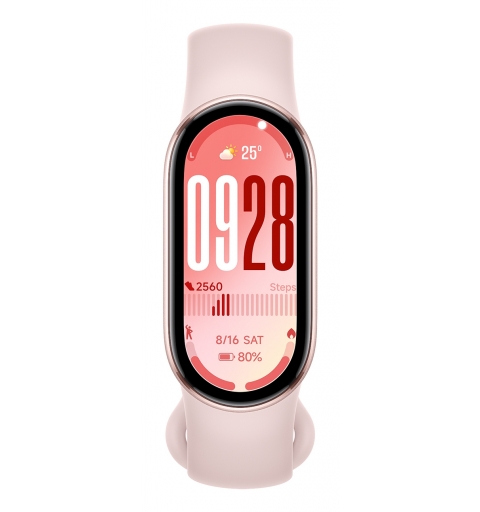 Xiaomi Band 10 AMOLED Aktivitäts-Trackerarmband 4,37 cm (1.72") Pink