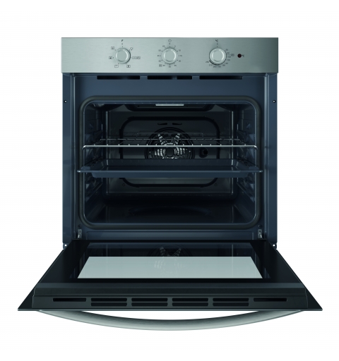 Indesit IO 2350H X 66 L Black, Stainless steel