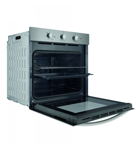 Indesit IO 2350H X 66 L Black, Stainless steel