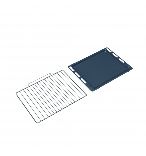 Indesit IO 2350H X 66 L Noir, Acier inoxydable