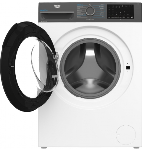 Beko b300 BMEUWU4841A Waschmaschine Frontlader 8 kg 1400 RPM Schwarz, Weiß