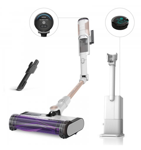 Shark IW3611EU stick vacuum electric broom Battery Dry HEPA Bagless 0.42 L 75 W Blue, White 2.5 Ah