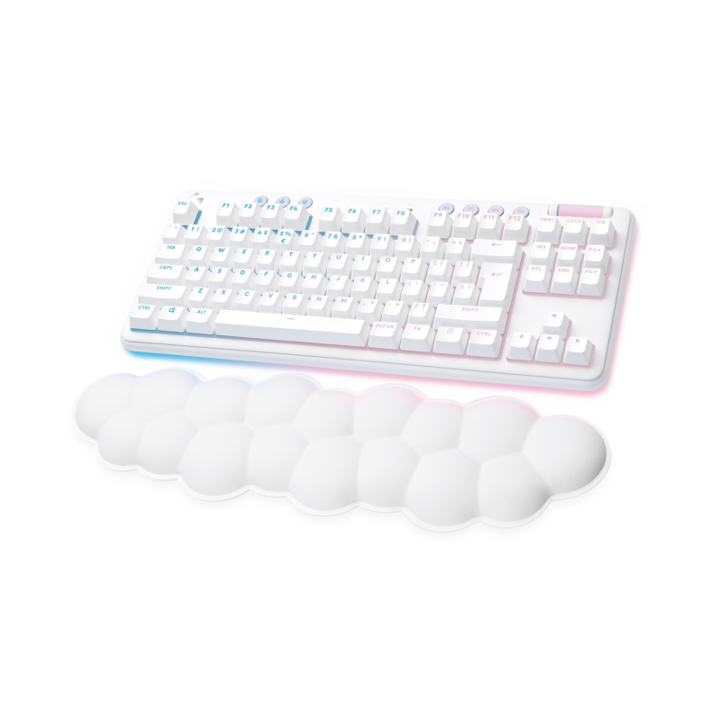 Logitech G G715 tastiera Gaming RF senza fili + Bluetooth QWERTY US International Bianco