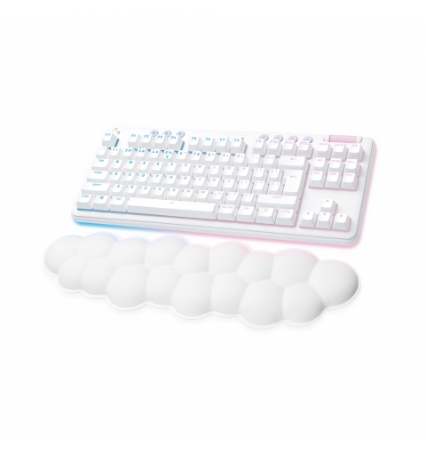 Logitech G G715 tastiera Gaming RF senza fili + Bluetooth QWERTY US International Bianco