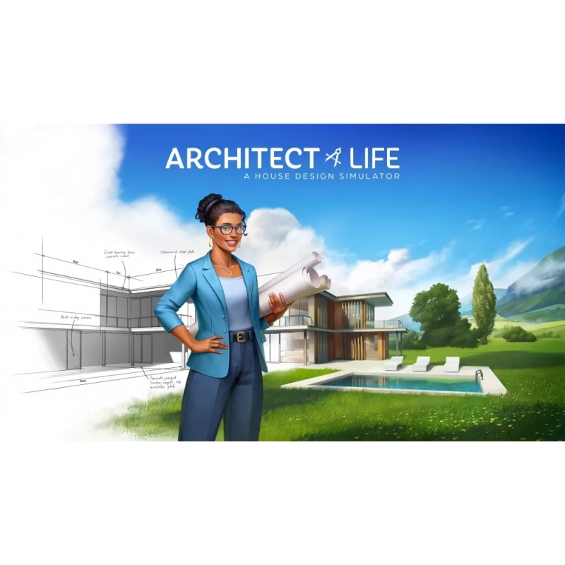 NACON Architect Life A House Design Simulator Estándar Chino simplificado, Chino tradicional, Alemán, Holandés, Inglés,