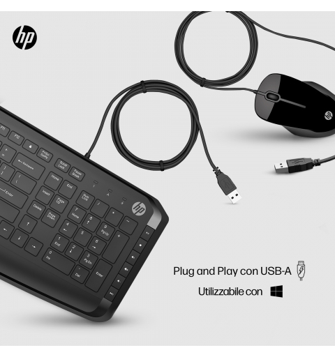 HP Pavilion Keyboard and Mouse 200