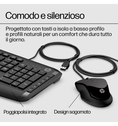 HP Pavilion Keyboard and Mouse 200