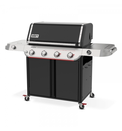 Weber 1501260 barbecue et grill Chariot Gaz de pétrole liquéfié Noir, Acier inoxydable 2040 W