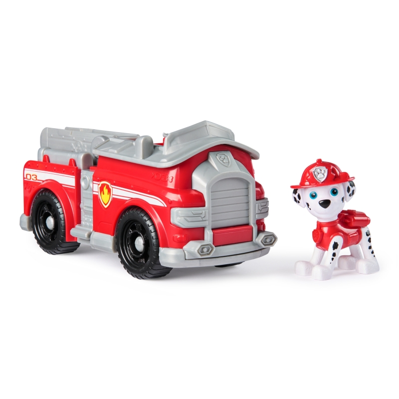 PAW Patrol - Pat Patrouille - Véhicule Figurine Marcus - Voiture Figurine À Collectionner - Pat Patrouille Véhicule - Plastique