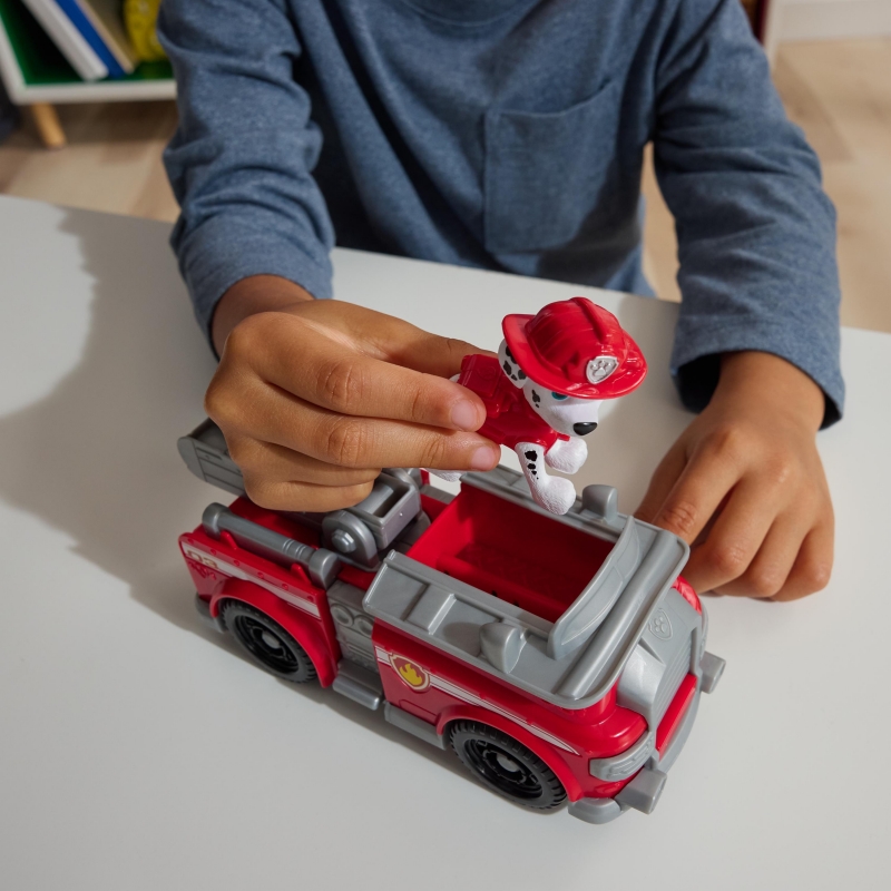 PAW Patrol - Pat Patrouille - Véhicule Figurine Marcus - Voiture Figurine À Collectionner - Pat Patrouille Véhicule - Plastique