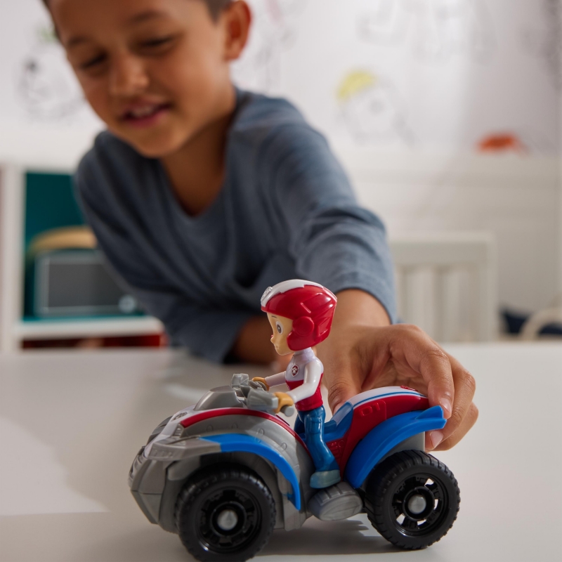 PAW Patrol , Rettungs-Quad mit Ryder Spielfigur (Sustainable Basic Vehicle Basis Fahrzeug)