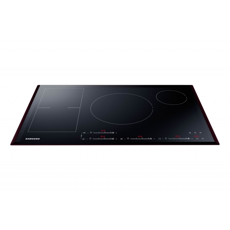 Samsung NZ84F7NC6AB Noir Intégré 80 cm Plaque avec zone à induction 4 zone(s)