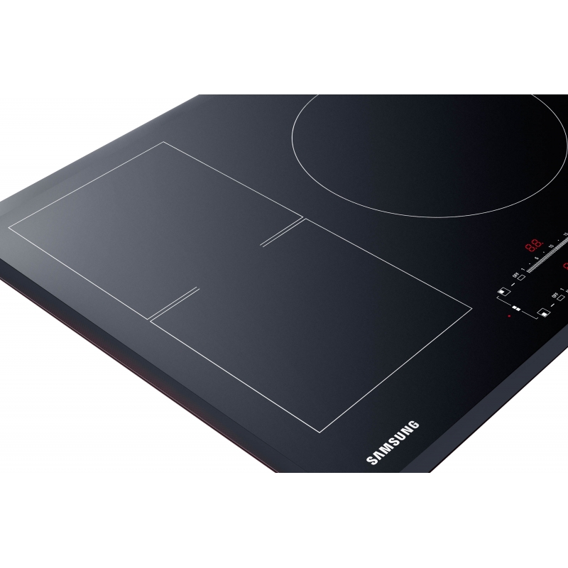 Samsung NZ84F7NC6AB Noir Intégré 80 cm Plaque avec zone à induction 4 zone(s)