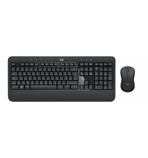Logitech 920-008675 tastiera Mouse incluso Universale USB QWERTZ Tedesco Nero, Bianco
