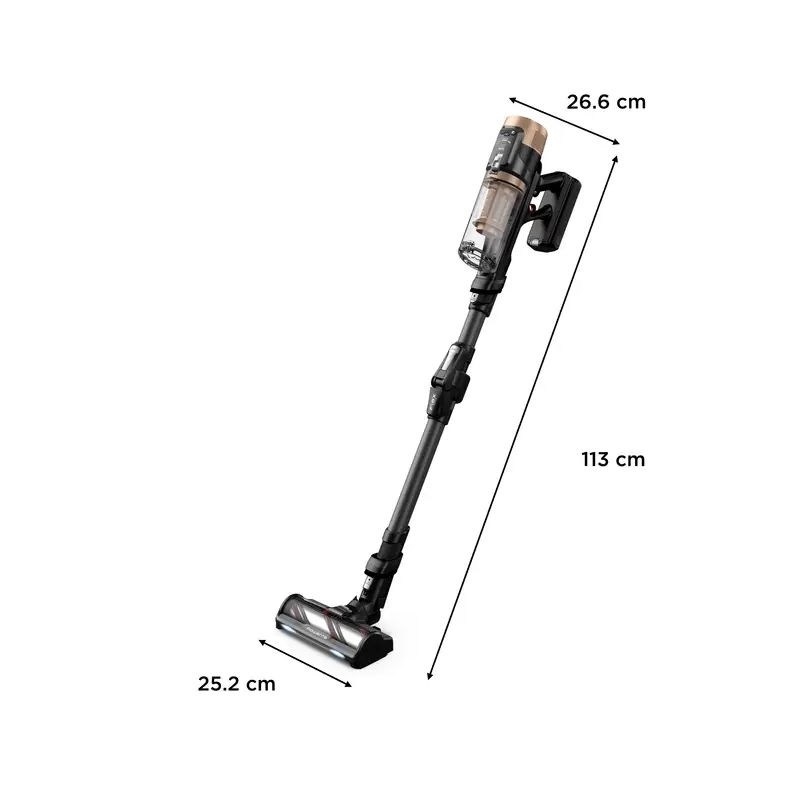 Rowenta X-Force Flex 14.80 RH9B74WO aspiradora de pie y escoba eléctrica Aspiradora escoba 2 en 1 Batería Secar Sin bolsa 0,6 L