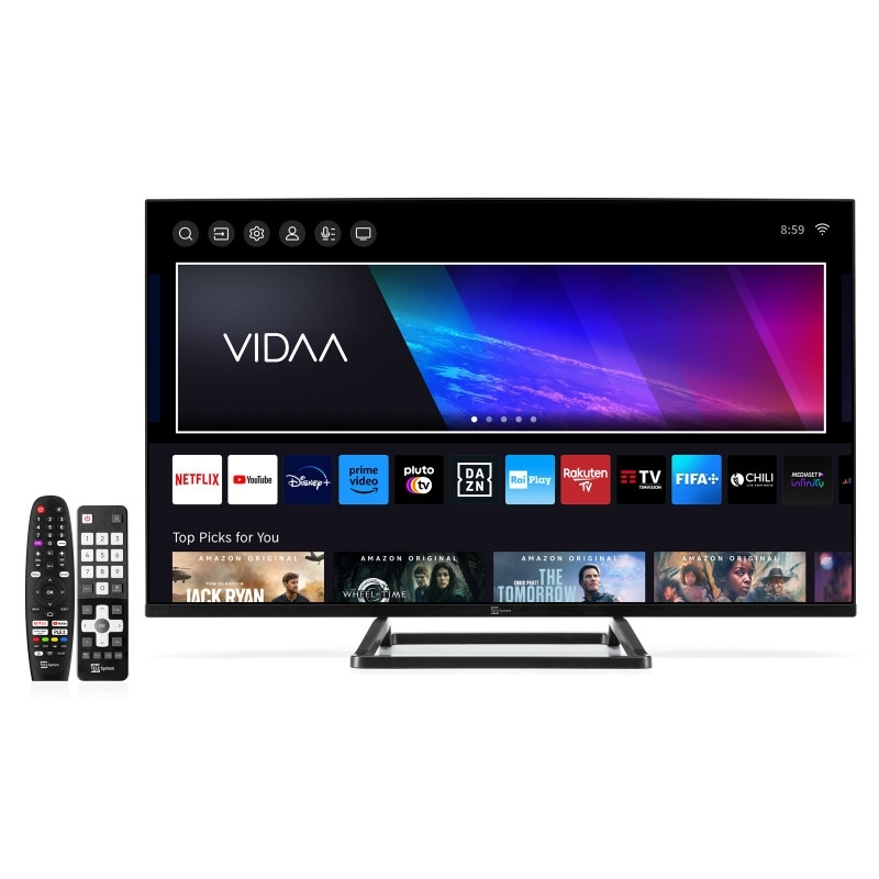 TELE System TS32FL SMV14 81,3 cm (32") HD Smart TV Wi-Fi Nero 200 cd m²