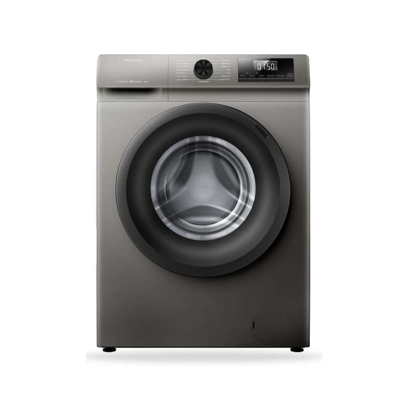 Hisense WF1Q8041BT lavatrice Caricamento frontale 8 kg 1400 Giri min Grigio