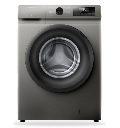 Hisense WF1Q8041BT lavatrice Caricamento frontale 8 kg 1400 Giri min Grigio