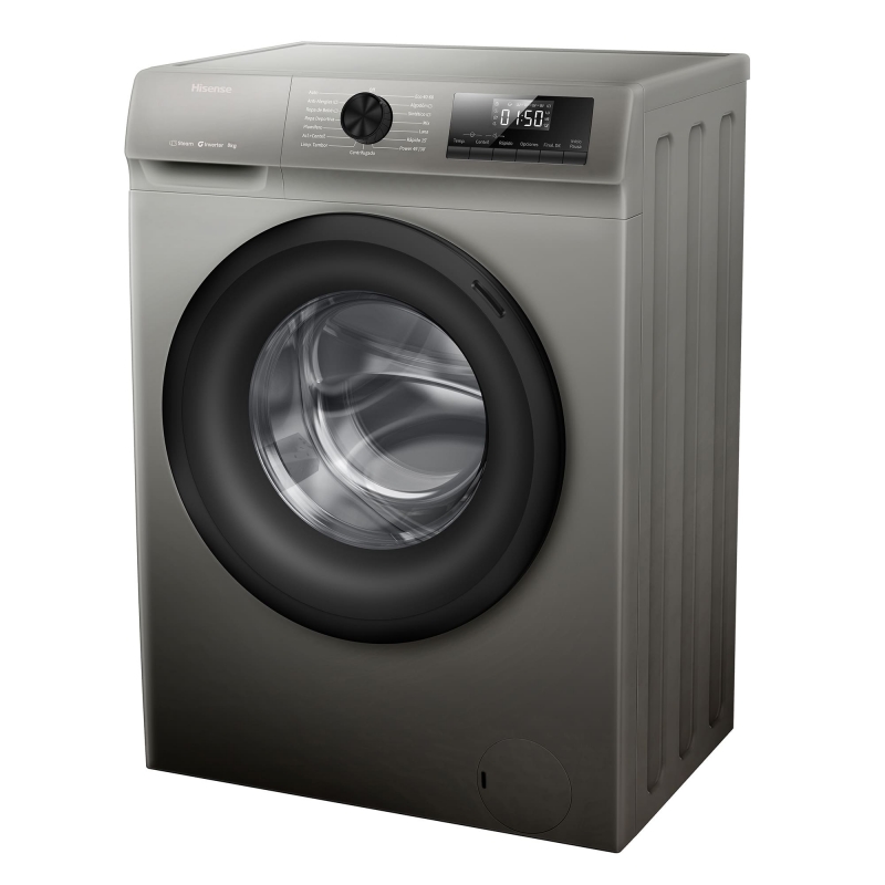 Hisense WF1Q8041BT lavatrice Caricamento frontale 8 kg 1400 Giri min Grigio