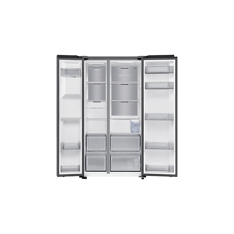 Samsung RS70F Side-by-Side mit Metal Cooling und Wassertank, EEK E