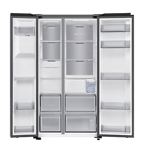 Samsung RS70F Side-by-Side mit Metal Cooling und Wassertank, EEK E