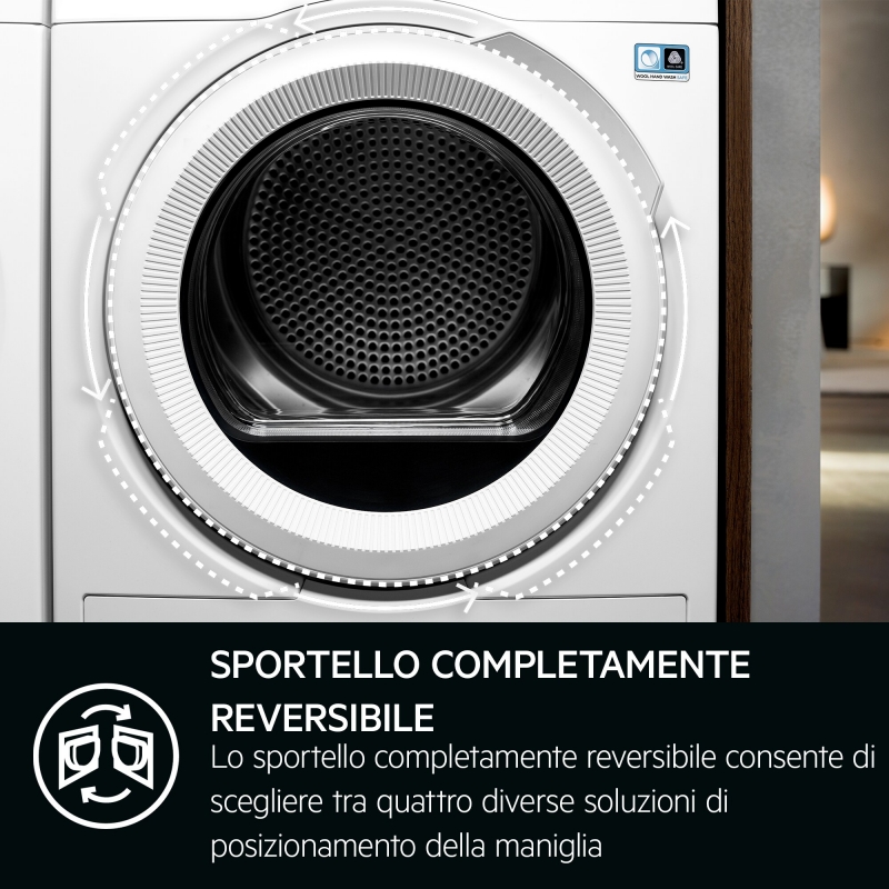 AEG Series 8000 TR8GK82W asciugatrice Libera installazione Caricamento frontale 8 kg Bianco