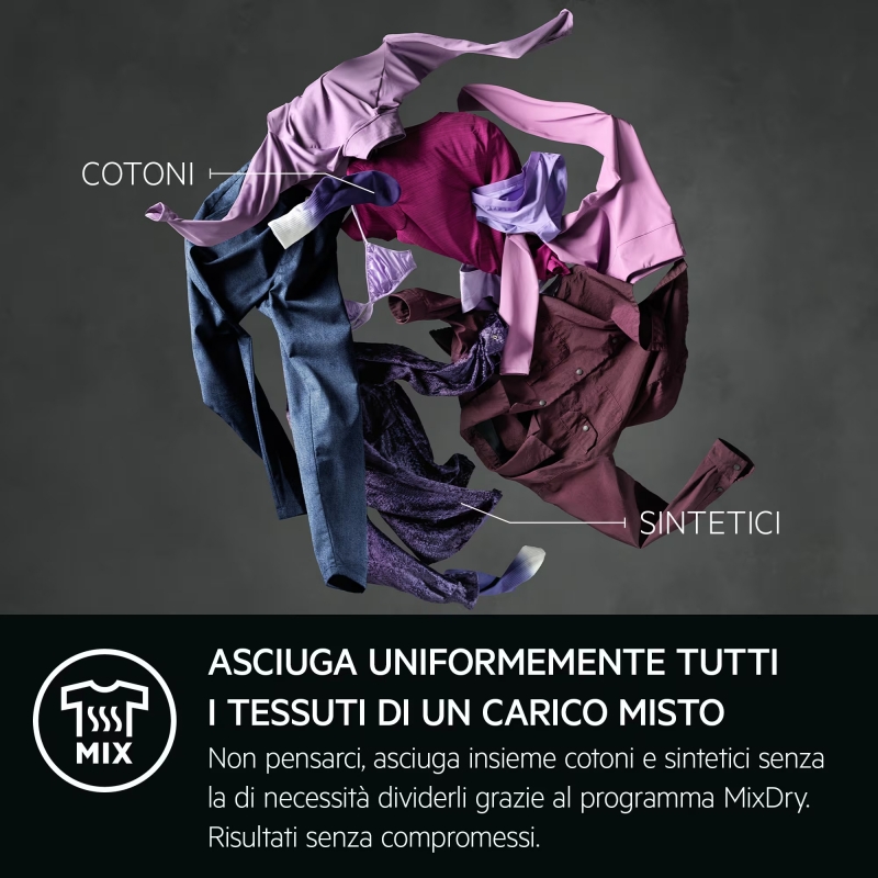 AEG Series 8000 TR8GK82W asciugatrice Libera installazione Caricamento frontale 8 kg Bianco