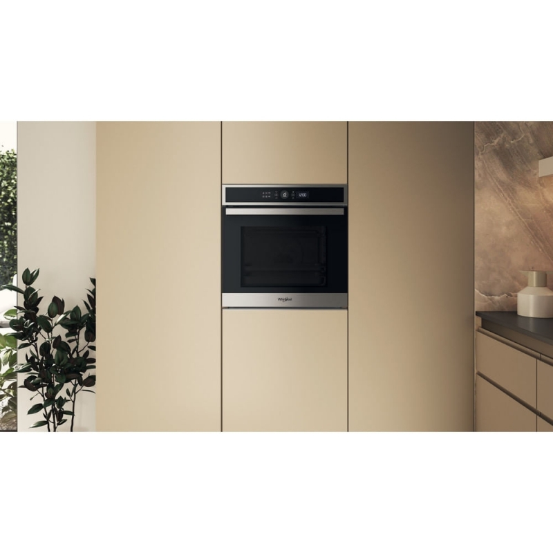 Whirlpool WOI4IS8HM0XA 73 l Schwarz, Edelstahl