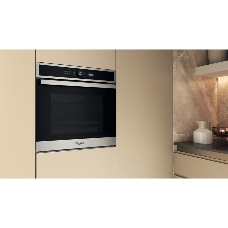 Whirlpool WOI4IS8HM0XA 73 l Schwarz, Edelstahl