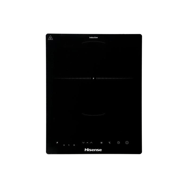 Hisense HIC2000Y hob Black Countertop 28 cm Zone induction hob 1 zone(s)
