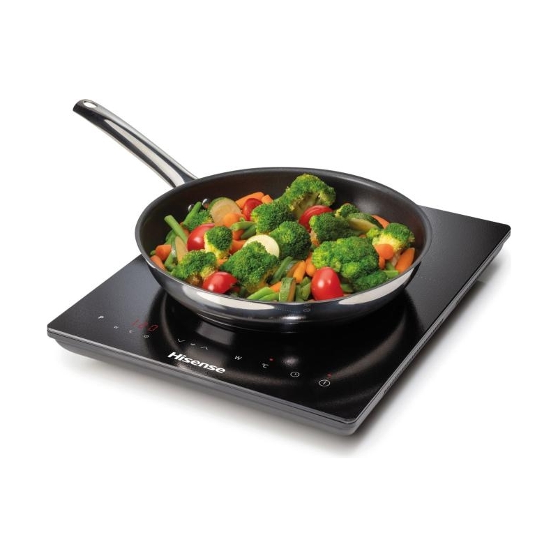 Hisense HIC2000Y hob Black Countertop 28 cm Zone induction hob 1 zone(s)