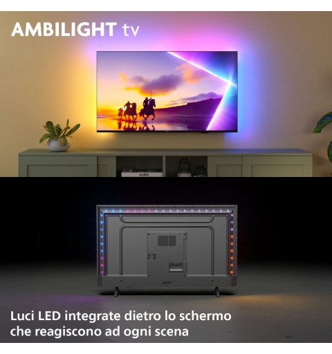 Philips Ambilight TV 43PUS8510 4K UHD QLED 108cm 43" Smart TV Dolby Atmos Titan OS