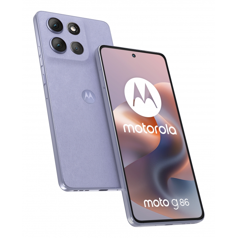 Motorola moto g86 5G 16,9 cm (6.67") Doppia SIM Android 15 USB tipo-C 8 GB 256 GB 5200 mAh Lillà