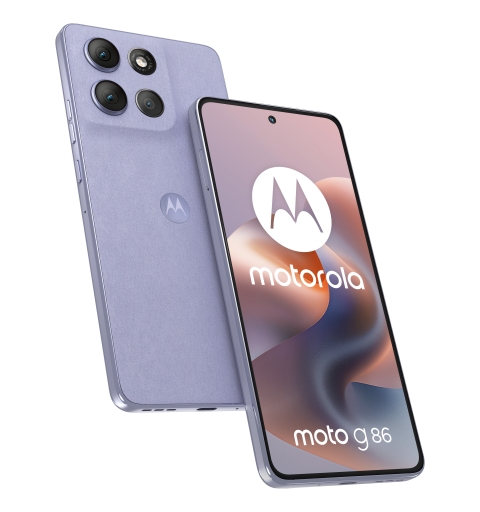 Motorola moto g86 5G 16,9 cm (6.67") Doppia SIM Android 15 USB tipo-C 8 GB 256 GB 5200 mAh Lillà