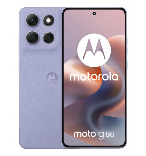 Motorola moto g86 5G 16,9 cm (6.67") Doppia SIM Android 15 USB tipo-C 8 GB 256 GB 5200 mAh Lillà