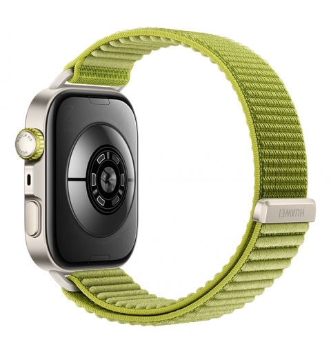 Huawei WATCH FIT 4 Pro, vetro zaffiro, cassa in titanio e cinturino verde. Fino a 10 giorni di autonomia e compatibile con iOS