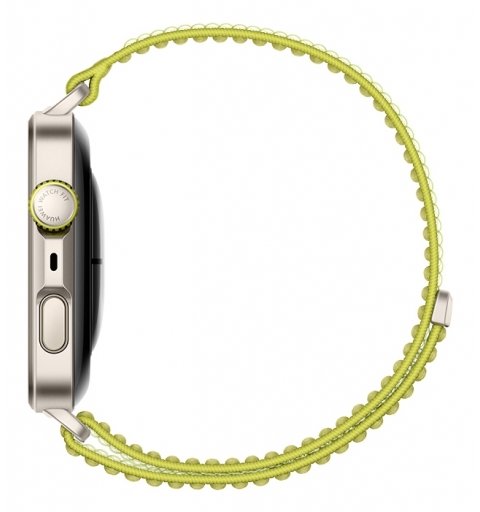 Huawei WATCH FIT 4 Pro, vetro zaffiro, cassa in titanio e cinturino verde. Fino a 10 giorni di autonomia e compatibile con iOS