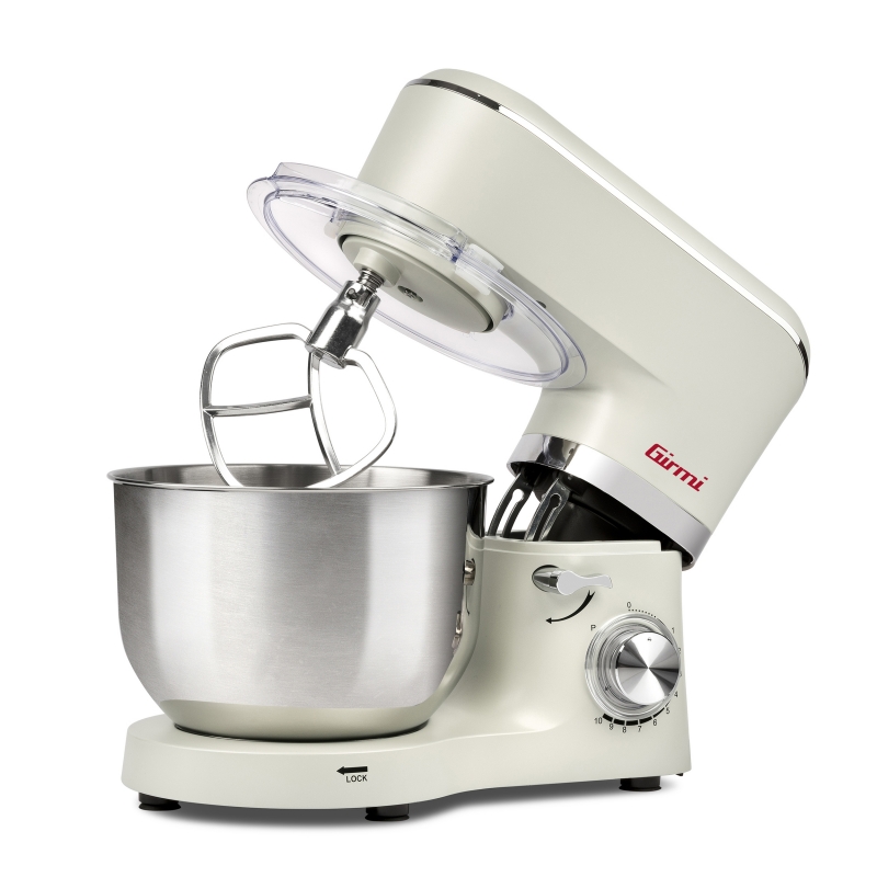 Girmi IM47 Batidora de varillas 1300 W Beige, Acero inoxidable