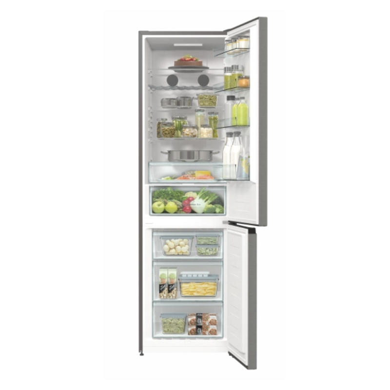 Hisense RB434N4BCB nevera y congelador Independiente 331 L B Gris, Acero inoxidable