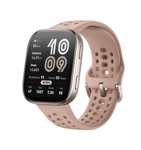 Amazfit Bip 6 5 cm (1.97") AMOLED Digital 390 x 450 Pixeles Pantalla táctil Oro GPS (satélite)