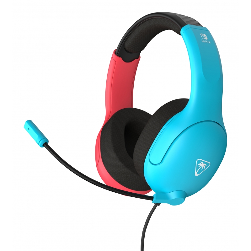 Turtle Beach Airlite Fit Auricolare Cablato A Padiglione Gaming Nero, Blu, Rosso
