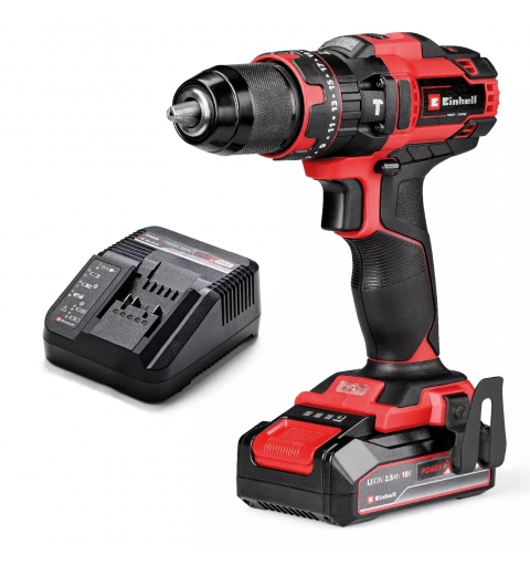 Einhell TE-CD 18 44 Li-i 24000 Giri min 1,59 kg Nero, Rosso