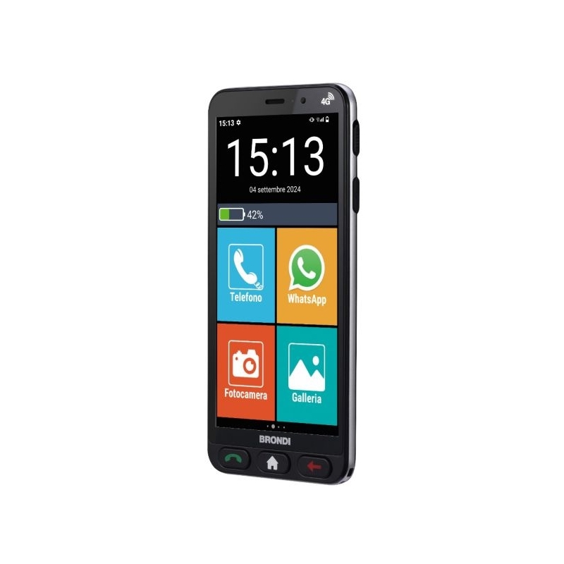 Brondi AMICO VERO 4G 14,5 cm (5.7") Dual-SIM Android 14 3 GB 32 GB 2800 mAh Schwarz
