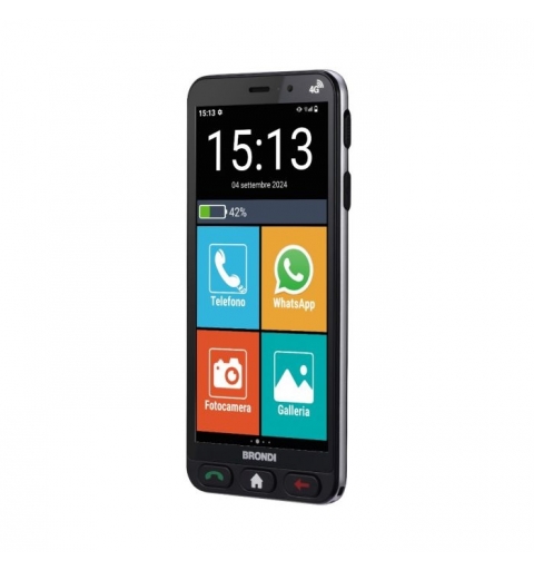 Brondi AMICO VERO 4G 14,5 cm (5.7") Dual-SIM Android 14 3 GB 32 GB 2800 mAh Schwarz