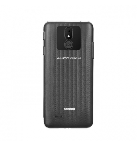 Brondi AMICO VERO 4G 14,5 cm (5.7") Dual-SIM Android 14 3 GB 32 GB 2800 mAh Schwarz