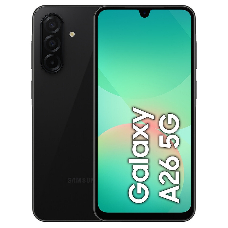 Samsung Galaxy A26 5G 17 cm (6.7") Hybrid Dual SIM Android 15 USB Type-C 6 GB 128 GB 5000 mAh Black
