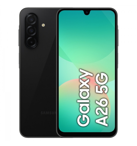 Samsung Galaxy A26 5G 17 cm (6.7") Hybrid Dual SIM Android 15 USB Type-C 6 GB 128 GB 5000 mAh Black