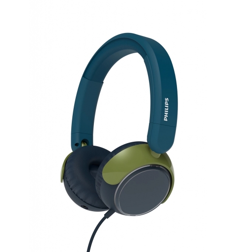 Philips TAK2000CT 00 cuffia e auricolare Cuffie Cablato A Padiglione Musica e Chiamate USB tipo-C Blu, Verde, Grigio